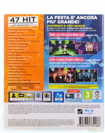 Just Dance 2014 (Italian Box - EFIGS In Game) [GRA PS3]
