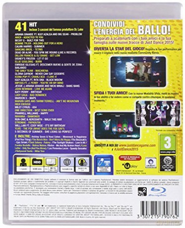 Just Dance 2015 (Italian Box - EFIGS In Game) [GRA PS3]