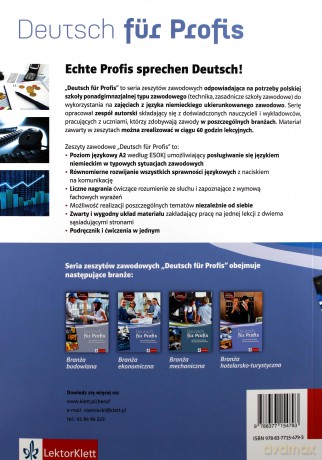Deutsch für Profis. Branża ekonomiczna [KSIĄŻKA]