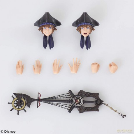 Kingdom Hearts III - Bring Arts (Sora Pirates) Action Figure [FIGURKA]