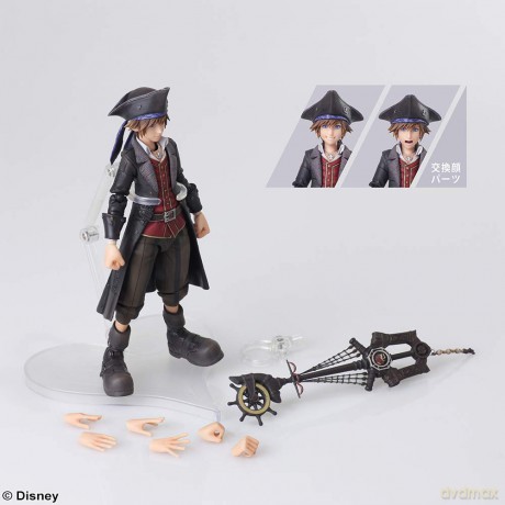 Kingdom Hearts III - Bring Arts (Sora Pirates) Action Figure [FIGURKA]
