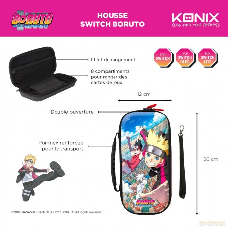 Konix Boruto Switch Gaming Carry Bag (Boruto Fly) [GRA SWITCH]