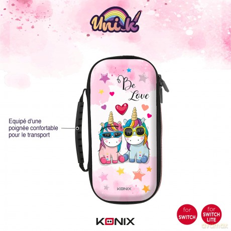 Konix Unik Switch Protective Carry Case (Be Love Pro) [GRA SWITCH]