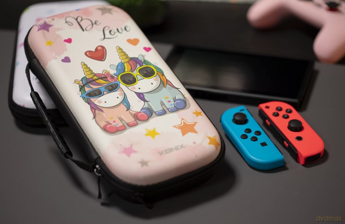 Konix Unik Switch Protective Carry Case (Be Love Pro) [GRA SWITCH]