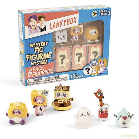 Lankybox - Mini Mystery Figures 6-pack Series 3