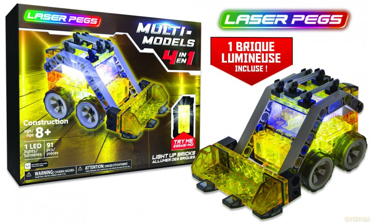 Laser Pegs Multi Models - 4-in-1 Construction