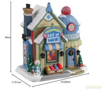 Lemax - Caddington Village - Lighted Building: Let it Snow! - (35037)