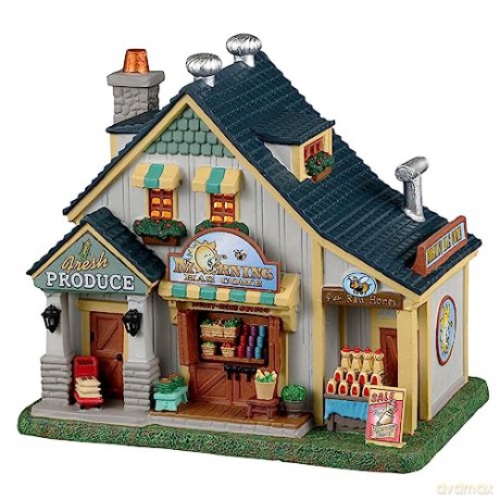 Lemax - Caddington Village - Lighted Building: Morning Has Come Market - (35056)