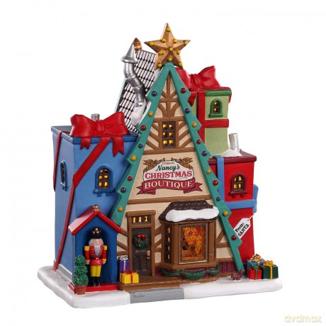 Lemax - Caddington Village - Lighted Building: Nancy's Christmas Boutique - (05696)