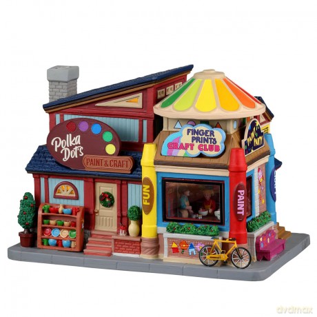 Lemax - Caddington Village - Lighted Building: Polka Dot's Clubhouse - (35058)