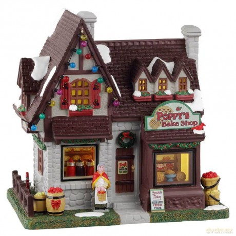 Lemax - Caddington Village - Lighted Building: Poppy's Bakeshop - (35042)
