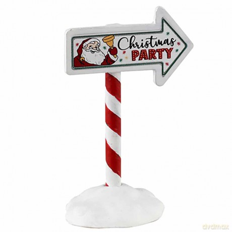 Lemax - Christmas Village - Accessory: Christmas Party Sign (34093)