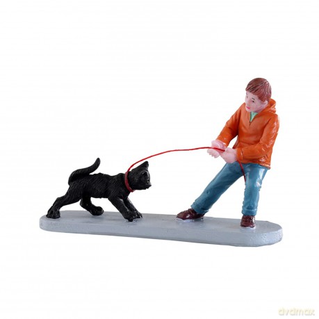 Lemax - Christmas Village - Figurine: Let's Go Kitty - (22150)