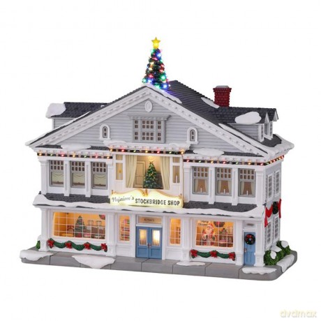 Lemax - Norman Rockwell - Lighted Buildings: Nejaime's Stockbridge Shop - (15807-UK)