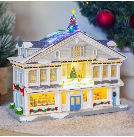 Lemax - Norman Rockwell - Lighted Buildings: Nejaime's Stockbridge Shop - (15807-UK)