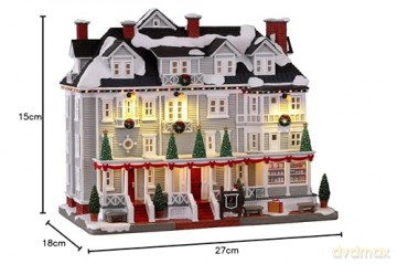 Lemax - Norman Rockwell - Lighted Buildings: Red Lion Inn - (15811-UK)