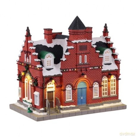 Lemax - Norman Rockwell - Lighted Buildings: Town Offices 1884 - (15808-UK)