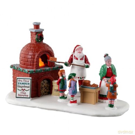 Lemax - Santa's Wonderland - Accessory: Mrs. Claus' Gingerbread Bake - (34086)