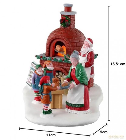 Lemax - Santa's Wonderland - Accessory: Mrs. Claus' Gingerbread Bake - (34086)