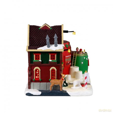 Lemax - Santa's Wonderland - Lighted Buildings: Hot Chocolate Spa - (35070)