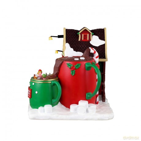 Lemax - Santa's Wonderland - Lighted Buildings: Hot Chocolate Spa - (35070)