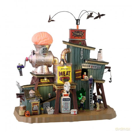 Lemax - Spooky Town - Sights & Sounds: Mystery Meat Canning Co. - (35008-UK)