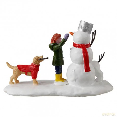 Lemax - Vail Village - Accessory: Doggone Winter Fun - (33634)