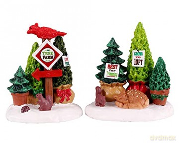 Lemax - Vail Village - Accessory: Tree Farm Display (set of 2) - (14844)