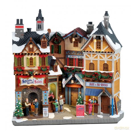 Lemax - Vail Village - Facade Accessory: Alpine Winter Shops - (25869)