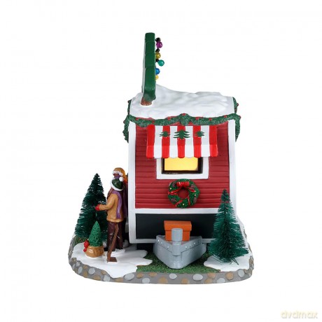 Lemax - Vail Village - Lighted Building: Farm Fresh Christmas Trees - (25928)