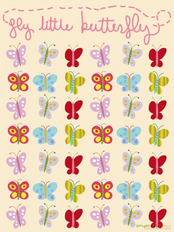 Little Butterfly Canvas