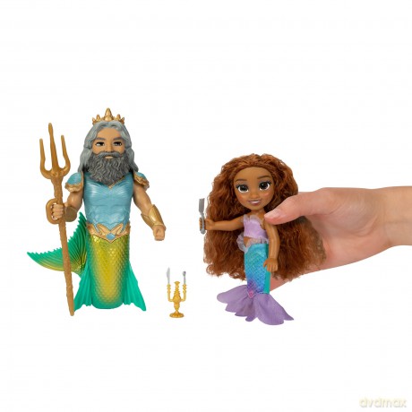 Little Mermaid - Live Action - 6 Petite Ariel And Triton Set