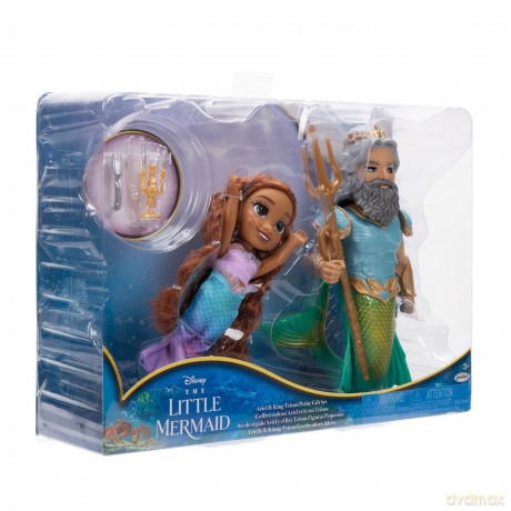 Little Mermaid - Live Action - 6 Petite Ariel And Triton Set
