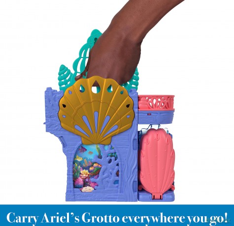 Little Mermaid - Small Dolls Mermaid Grotto Play Set