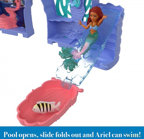 Little Mermaid - Small Dolls Mermaid Grotto Play Set