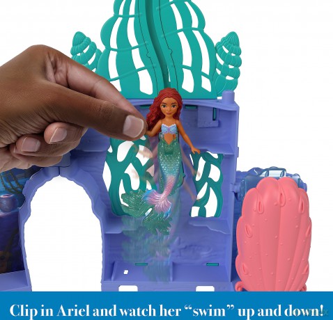 Little Mermaid - Small Dolls Mermaid Grotto Play Set