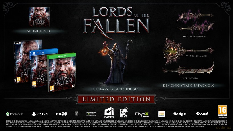 Lords of the Fallen - Limited Edition [GRA XBOX ONE]