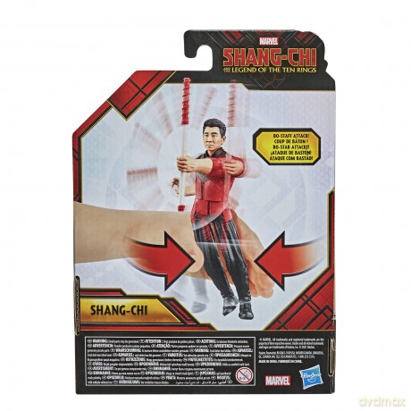Marvel - Shang Chi 6in Figure + Staff Attack