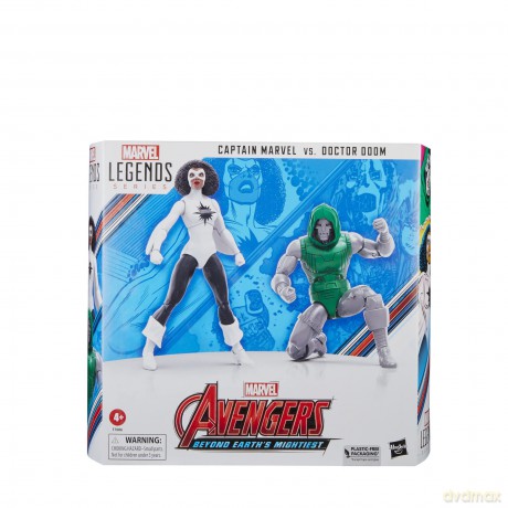 Marvel Legends Series - Avengers Beyond Earth's Mightiest - Captain Marvel vs Doctor Doom