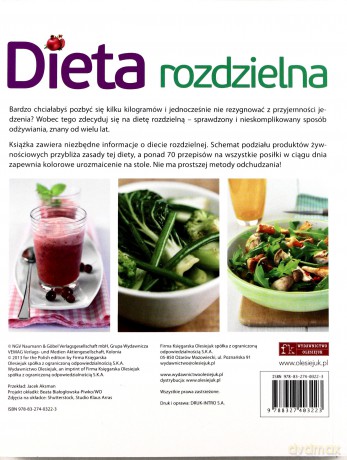 Dieta rozdzielna [KSIĄŻKA]