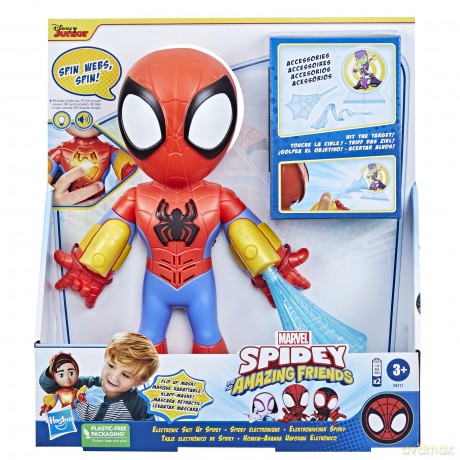 Marvel Spidey and His Amazing Friends - Electronic Suit up Spidey