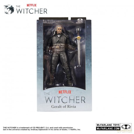 McFarlane Action Figurine - The Witcher (Geralt Of Rivia) [FIGURKA]