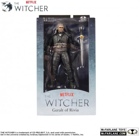 McFarlane Action Figurine - The Witcher (Geralt Of Rivia) [FIGURKA]