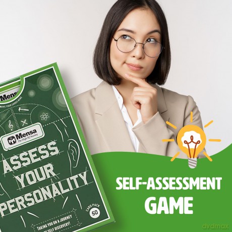 Mensa Assess Your Personality Card Game [GRA PLANSZOWA]