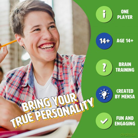Mensa Assess Your Personality Card Game [GRA PLANSZOWA]