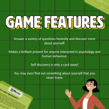 Mensa Assess Your Personality Card Game [GRA PLANSZOWA]