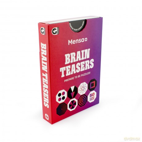 Mensa Brain Teasers Genius Test Card Game [GRA PLANSZOWA]