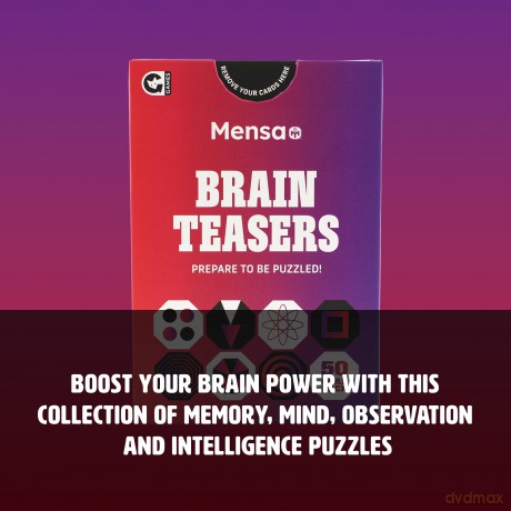 Mensa Brain Teasers Genius Test Card Game [GRA PLANSZOWA]