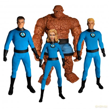Mezco Fantastic Four ONE:12 Collective Deluxe Steel Box [FIGURKA]
