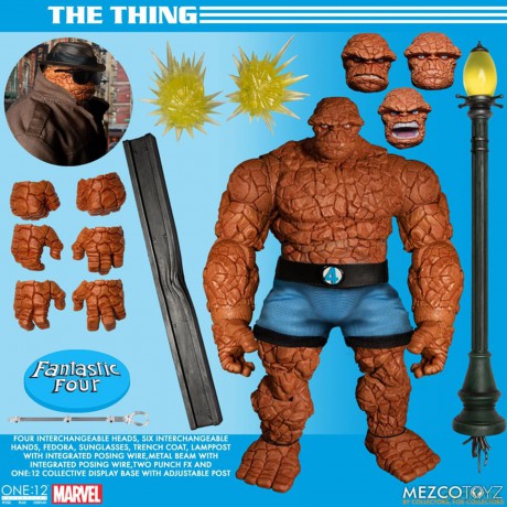 Mezco Fantastic Four ONE:12 Collective Deluxe Steel Box [FIGURKA]